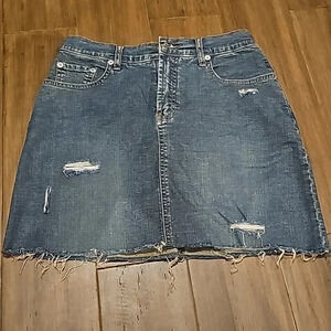 RRJ jean skirt